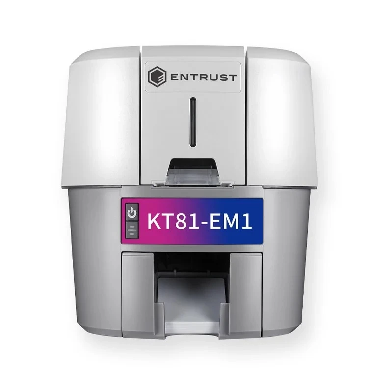 Новый автоматический двухсторонний KT81-EM2 принтер для пластиковых карт