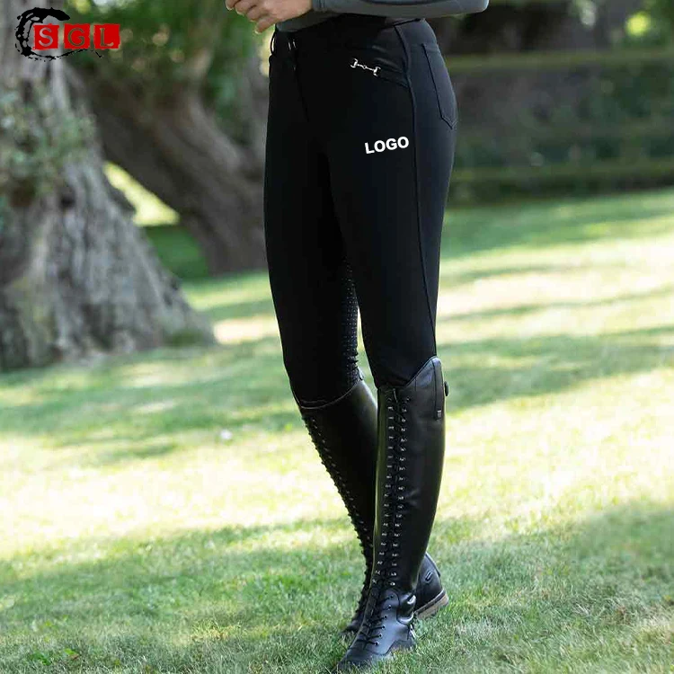 Силиконовые штаны для верховой езды, женские бриджи для верховой езды, женские леггинсы для верховой езды, колготки, индивидуальные модные штаны для верховой езды