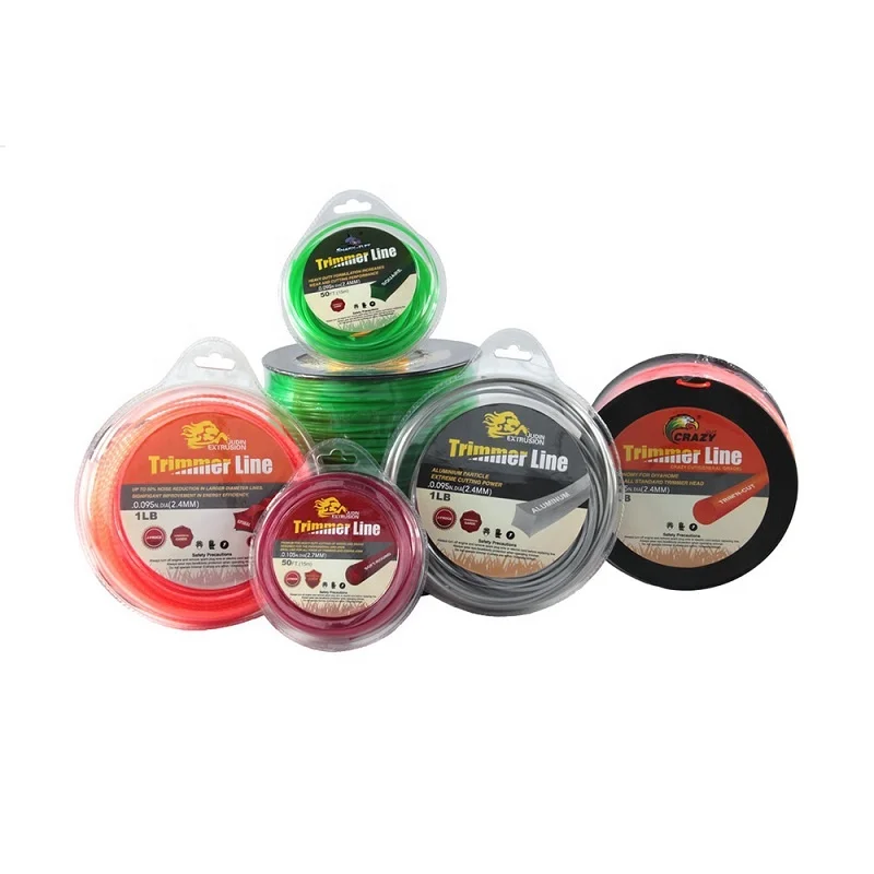 hot selling brush cutter spare parts manufacturer power string trimmer nylon blade grass trimmer line for cutting grass