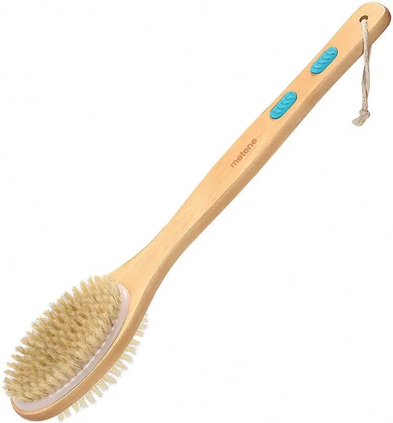 Wholesale Amazon Adult Eco-Friendly for Body with Soft Bristles Wooden for Exfoliating Skin and Body Bath Brush
