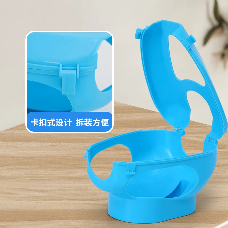 Bird Fixed Device  Blue Pigeon Utensil Products Adult Pigeons Feeer Feed Rack Plastic Bundle Pigeons