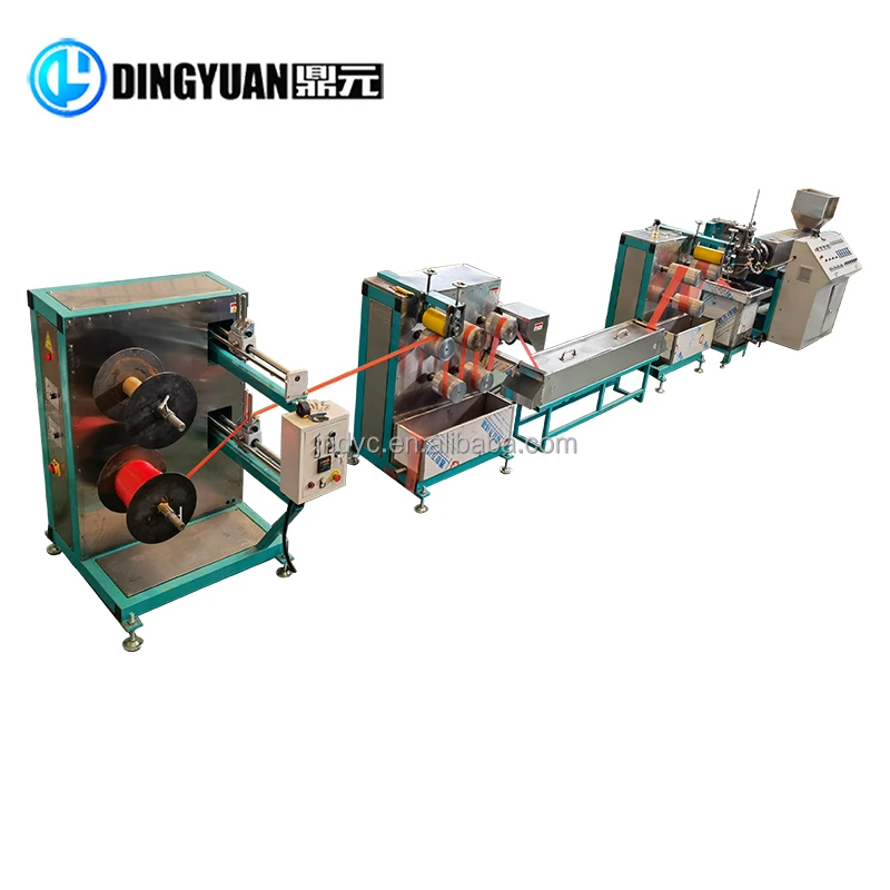 Plastic stretch mesh extruder plastic extruded netting machine plastic packing net machine