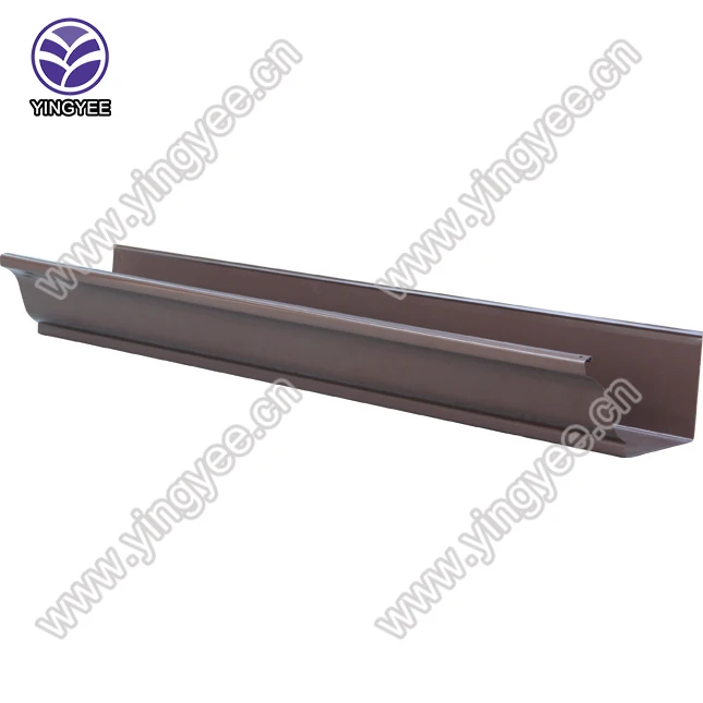 Gutter mental  roll forming machine galvanized coils/rain gutter color steel roll making machine