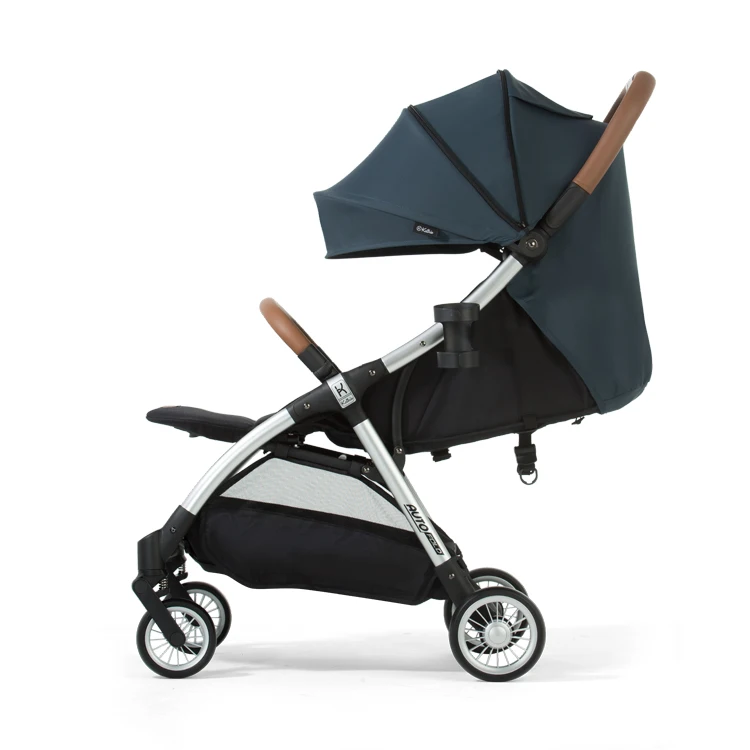 
Easy Take Carry Folding Smart Baby Stroller Multi-Functional Portable Kids Pram With Super Large Storage Basket 