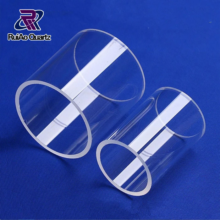 Высокочистая Плавленая кварцевая трубка для высокотемпературной печи