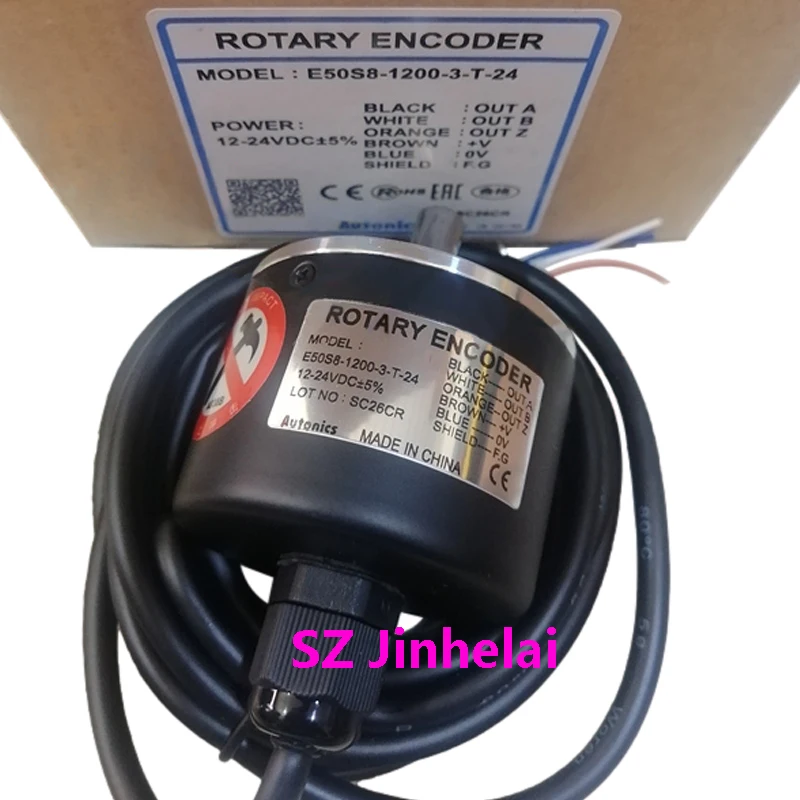 New and Original Autonics E50S8-800 1200-3-T-24 Electronic Rotary Encoder Incremental