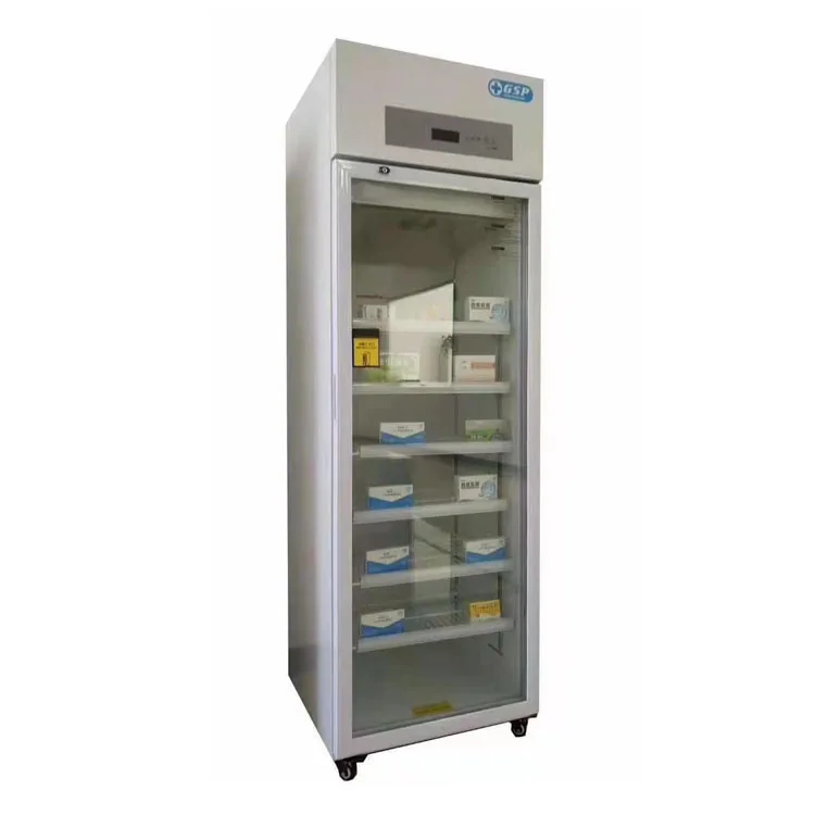 400L  double doors 2~ 8 degrees homeopathic and  medicine storage  refrigerators