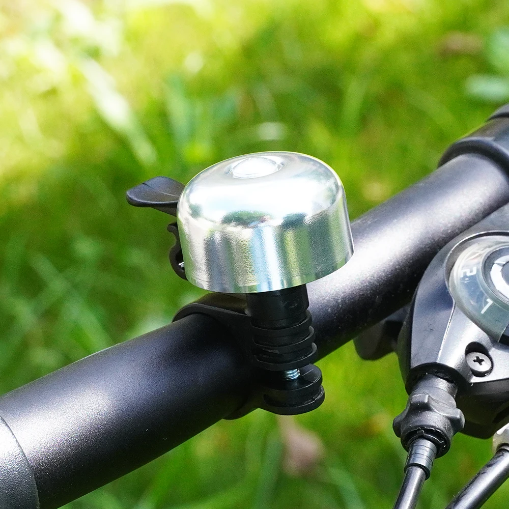 Cheap Mini Bicycle Bell Crisp Loud Bike Bell Alarm Handlebar Bike Bell Ring Riding Accessory