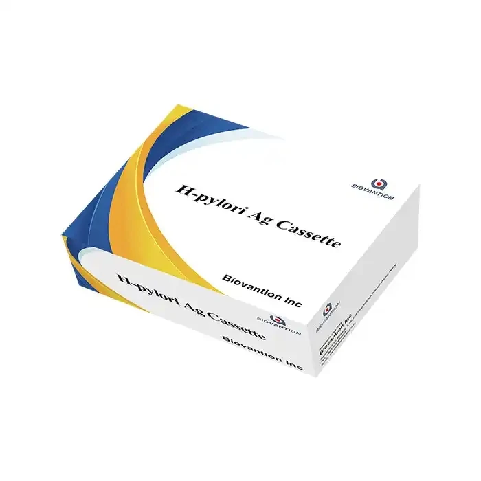 H-pylori Ag Cassette Laboratory Rapid Test Kits Hpylori/ H.pylori H-Pylori(hp) Antigen 3.0mm&4.0mm Card Test