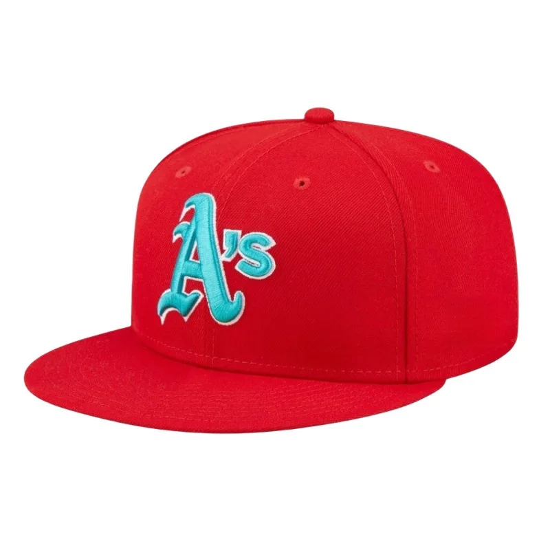 Wholesale Custom Embroidered Logo 6Panel Rugby Flat Hat for Men Women Sport Sun Hat Basketball Cap Snapback Hat