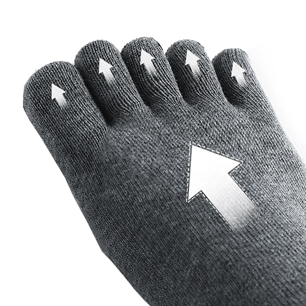 Саньда модная летняя дышащая спортивный костюм для девочек из хлопка; Абсорбирующие пот «five finger», «ботильоны спортивные женские носки с пальцами