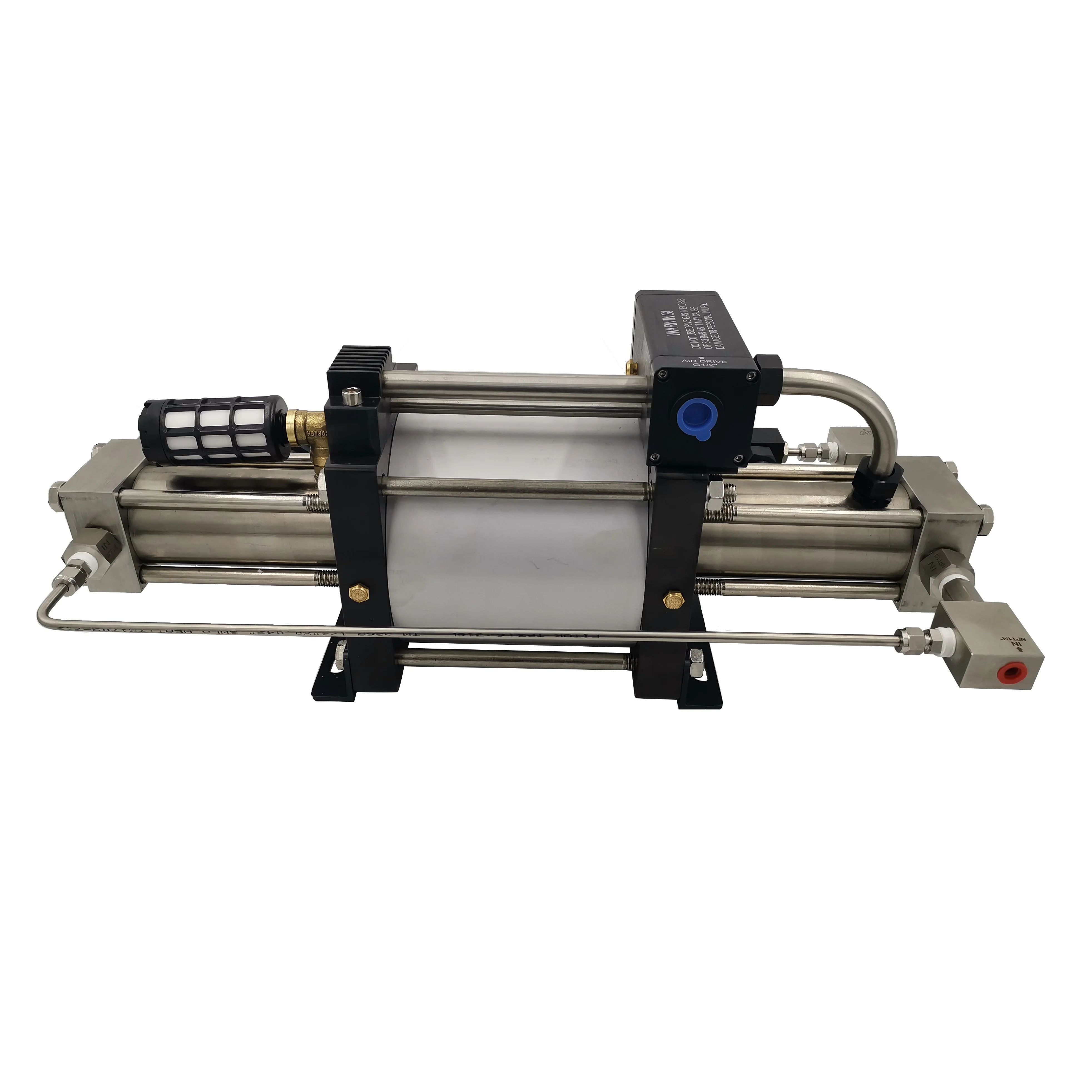 Popular USUN Model:GBD40-OL 200- 300 Bar  double action pneumatic oxygen gas refilling pump for scuba diving club