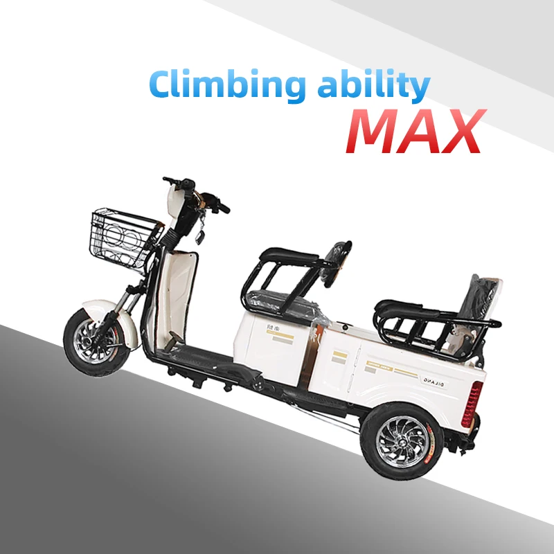 High-Quality Hot Sell Electric Tricycle For Handicapped Professional Manufacturer 48V 500W Electric Delivery Tricycle