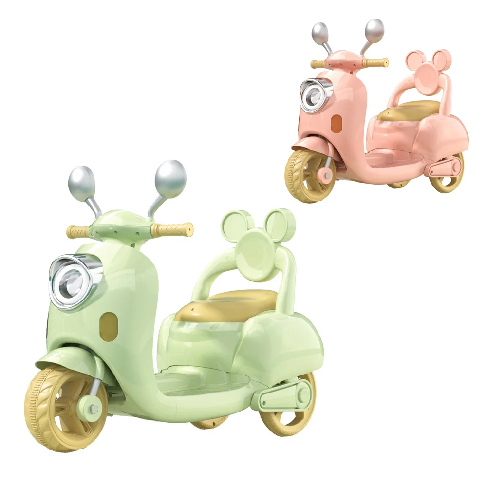 Kids Electric Motorcycle 6v for Kids Ages 1-4 years to Ride On Battery Powered Electric Toy Motorcycle toddler car for Kids