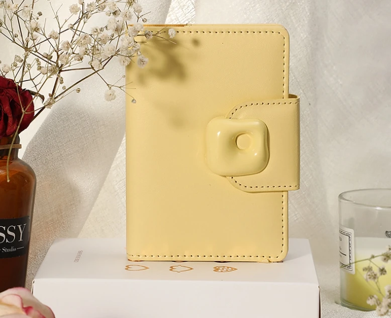 2025 New Design Shaped PU Notebook A7 Portable Pocket Book Weekly Planner Handbook Notepad