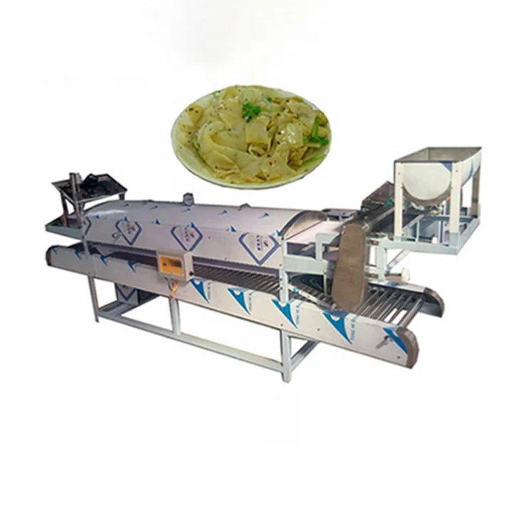 High Efficiency Professional stainless steel rice steam noodles making machine