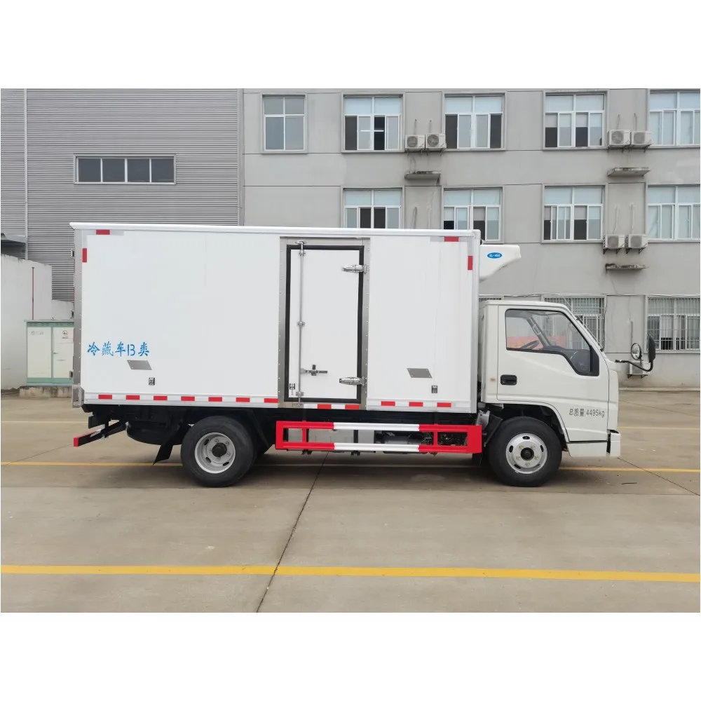 HOT  Seller  JAC Refrigerated Box  Truck 3-5  tons  Small Refrigerated Trucks cooling truck For Frozen Meat And Chicken