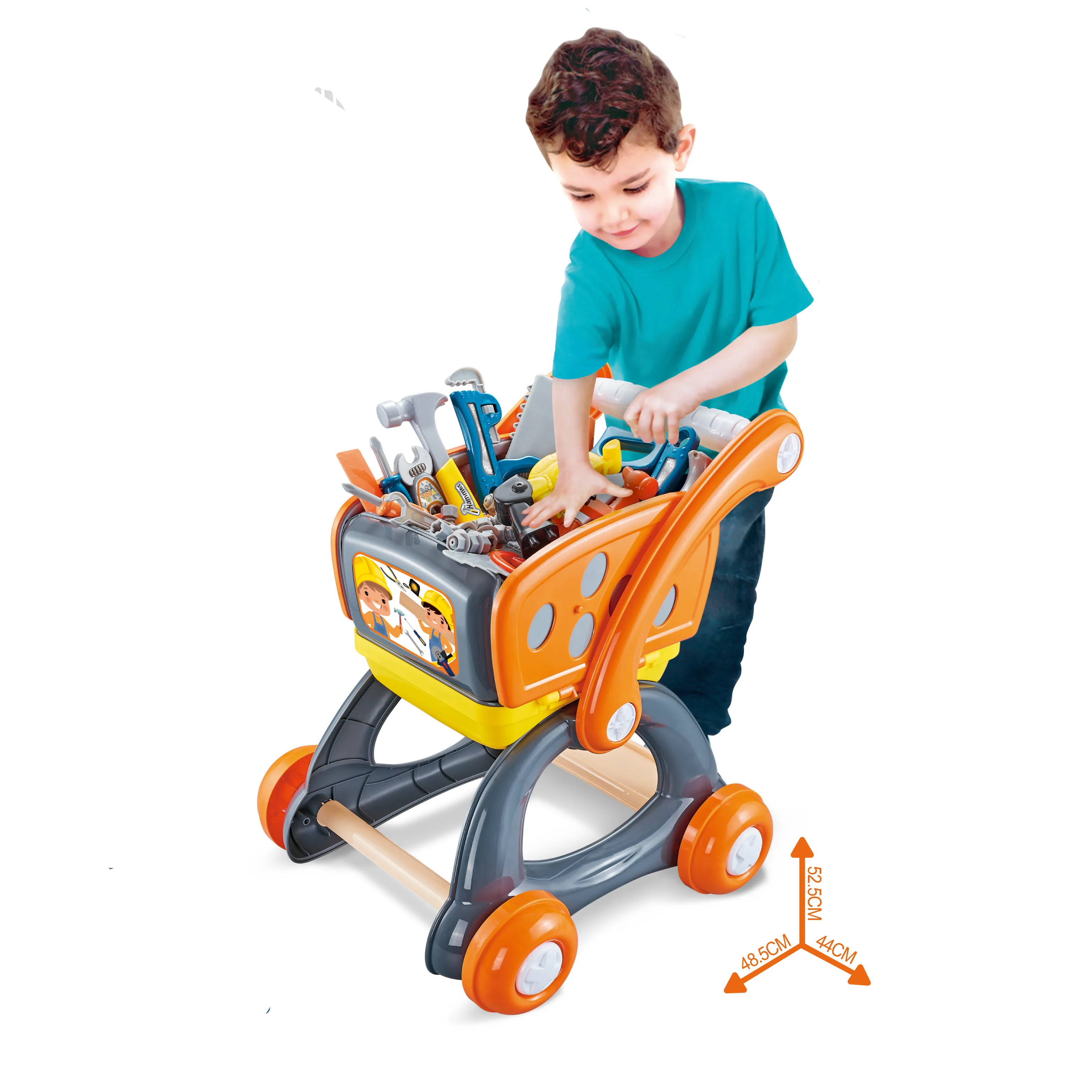 Boys and Girls Children Construction Workshop Tool Play House Plastic Tool Toys for Kids