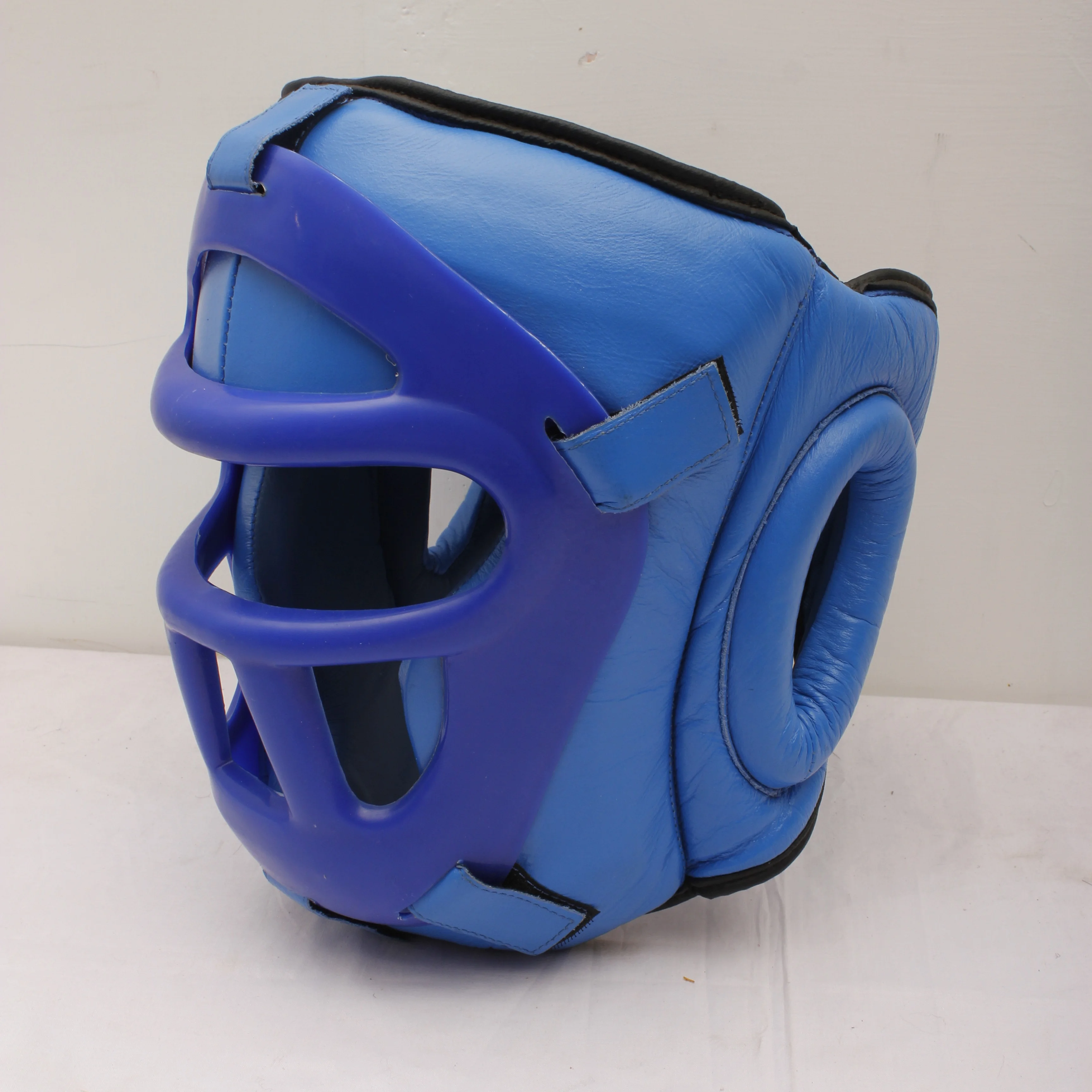 Professional Boxing Headgear Custom Design Leather PU Training Winning Boxing MMA Head guard OEM