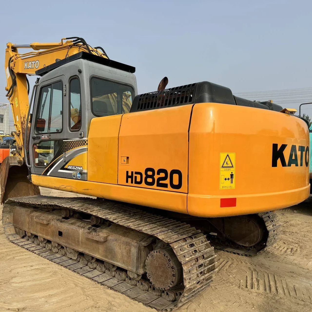 HD820 модель Япония оригинальная машина 20 тонн вес Като 820 экскаватор