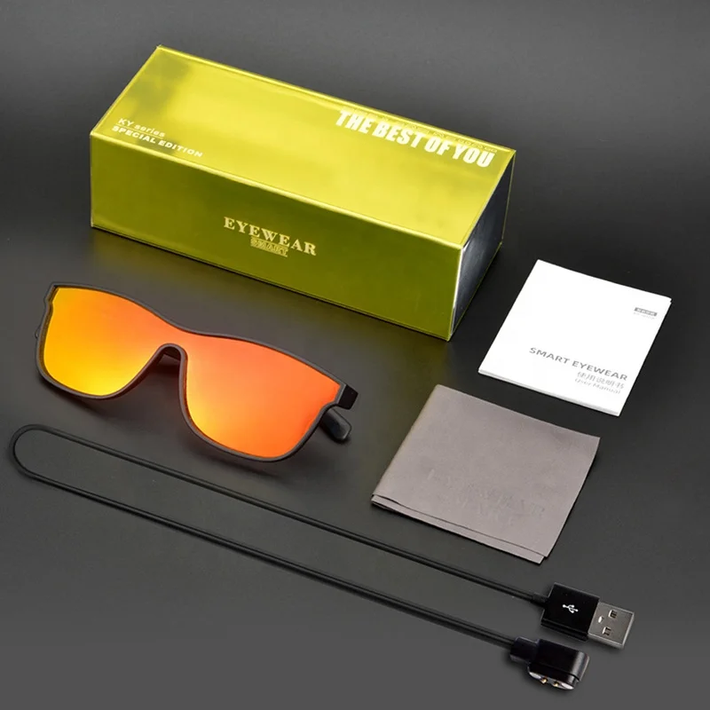 Dropshipping Original Smart Cool Sunglasses TR90 Frame UV400 Polarized Waterproof Driving Gafas De Sol with AR Mirror