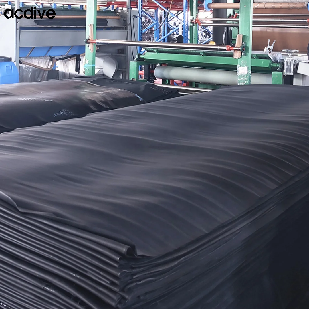 Acdive High Quality Customized Colors Thickness Sizes Hardness 3mm Cr Neoprene with Nylon Cloth Roll Sheet
