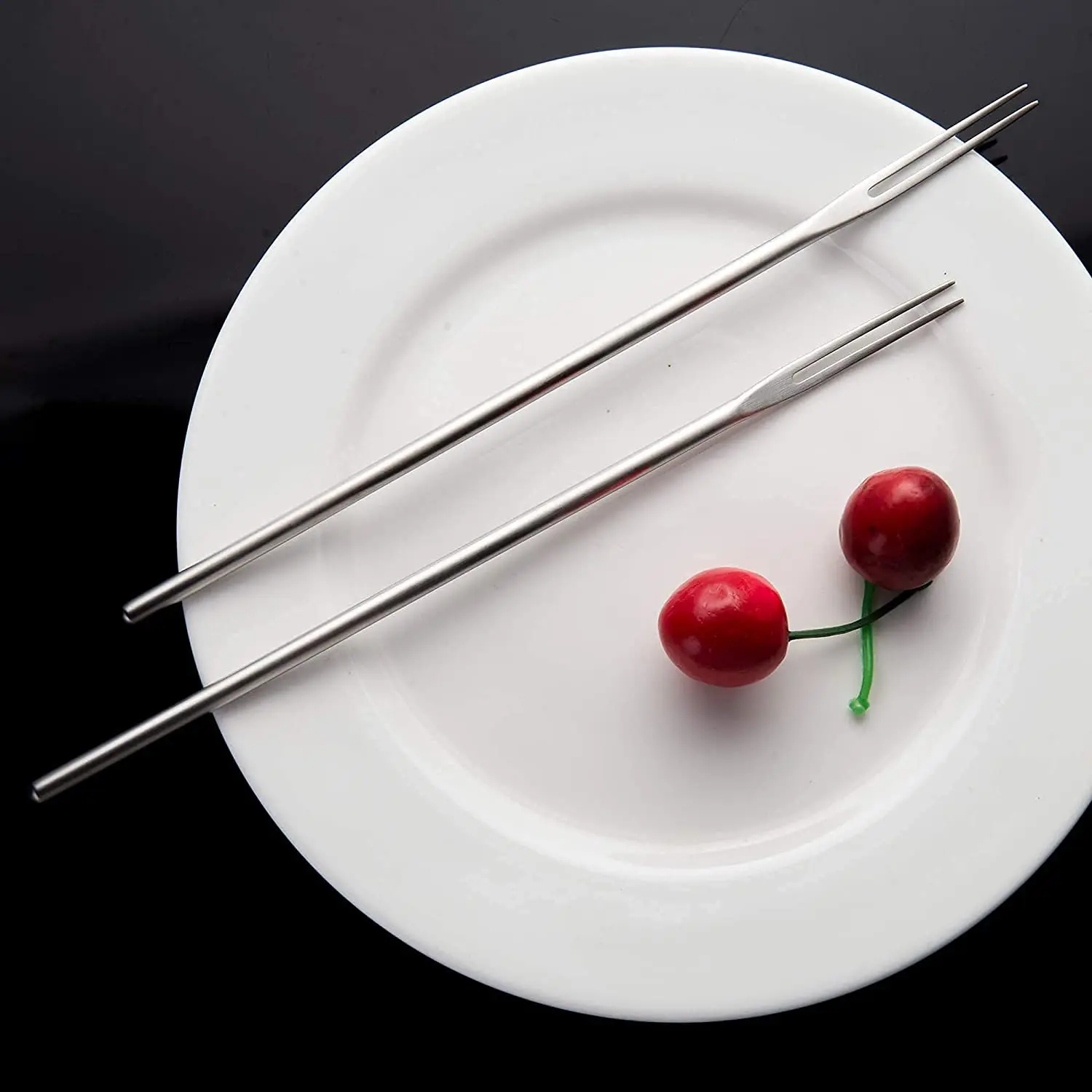 Wholesale High Quality Hotel Cutlery Restaurant Kitchen Pickle Bestek Cakes Dessert Silver Stainless Steel 304 Salad Fruit Fork