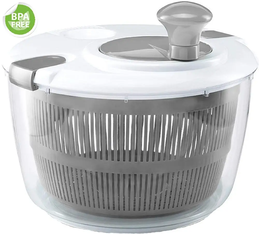 Amazon hot sale professional multifunctional large plastic foldable collapsible industrial commercial salad spinner