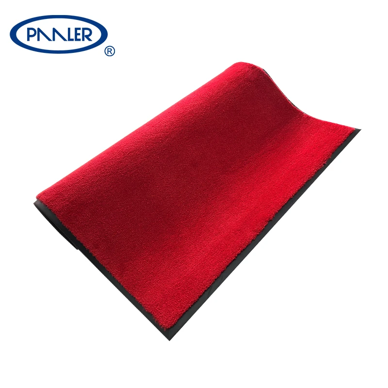 Заводская оптовая продажа, прочная водопоглощающая пылеулавливационная плитка для пола с красной ковровой дорожкой
