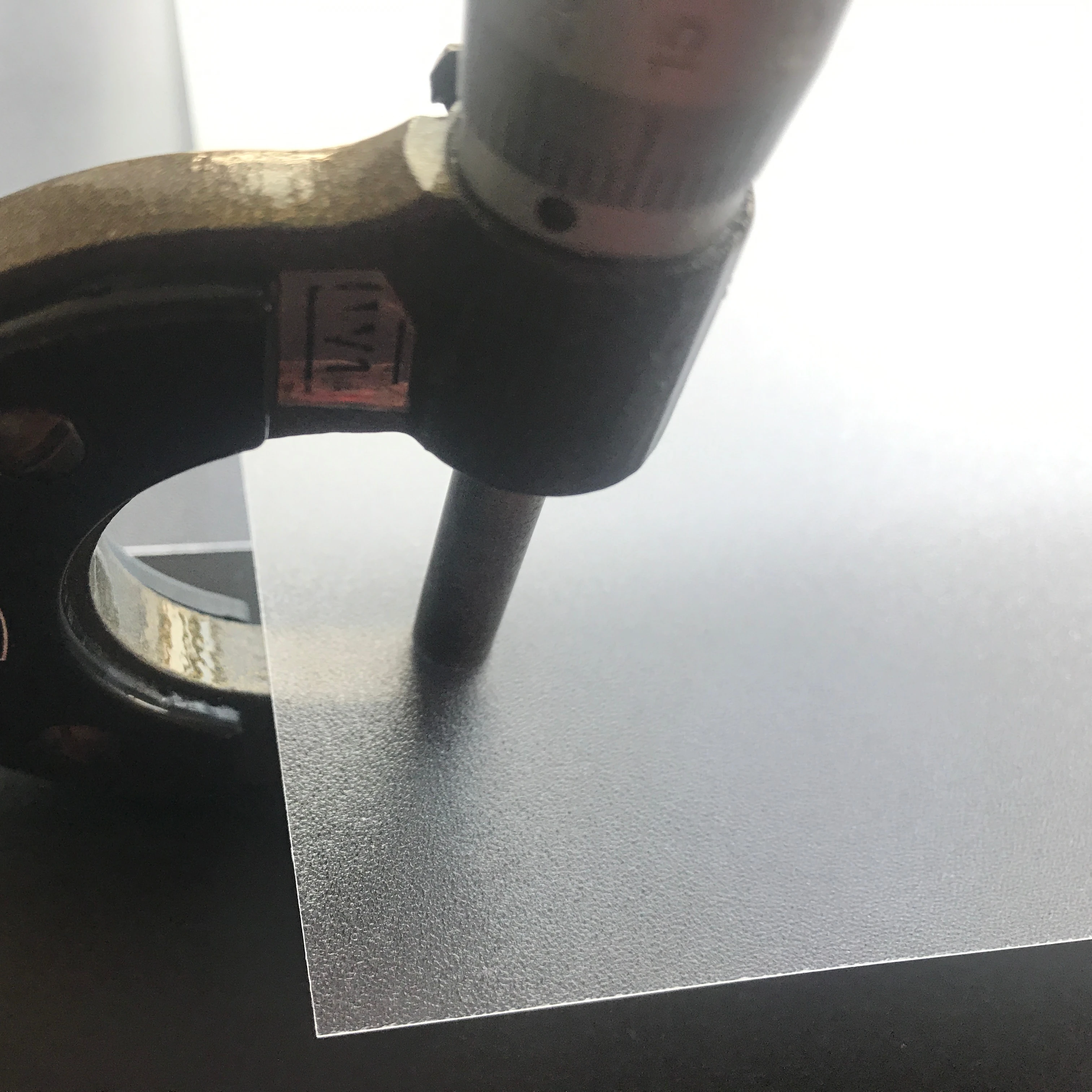 0.5mm matt clear black red pvc sheet for die cutting