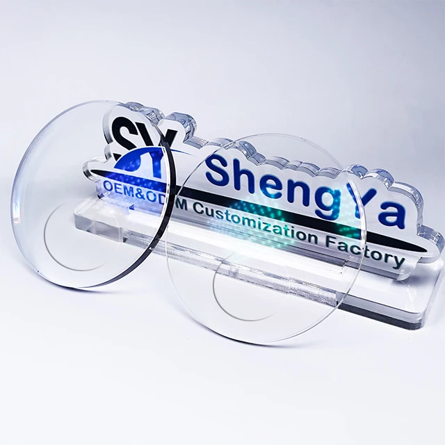 Optical Lens Factory 1.56 1.67  1.74 index cr39 hc hmc shmc  AR Green UV420 Blue Cut Blue Block lenses