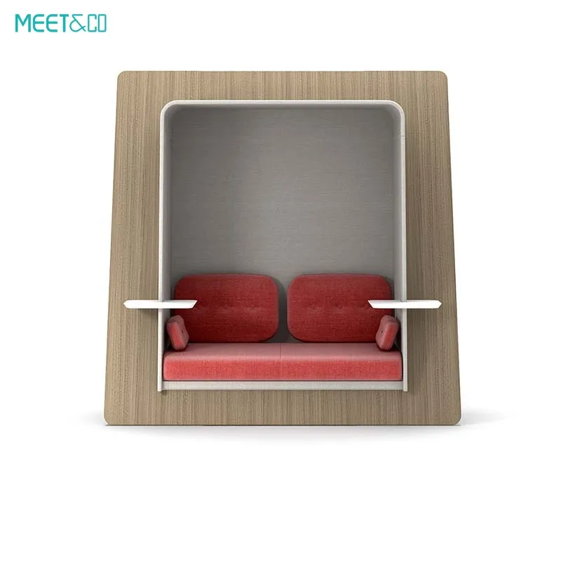 Office furniture library sofa booth leisure chatting seating wholesale privacy meeting pods office meeting sofa