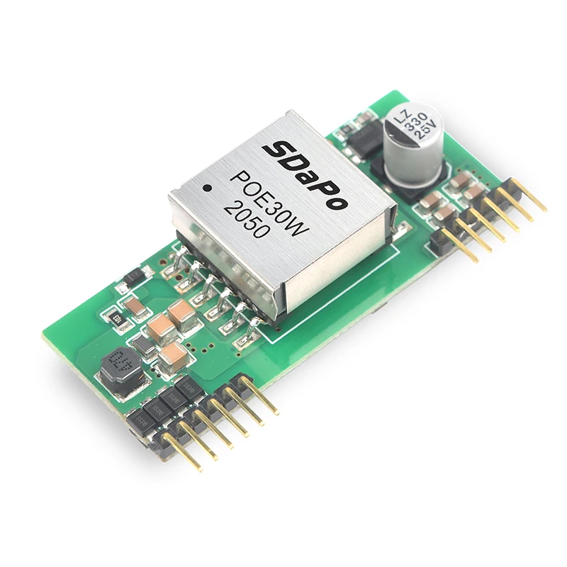 Высокоэффективный модуль poe IEEE802.3af/at Стандартный 1500 В изоляционный Модуль высокого напряжения SDAPO