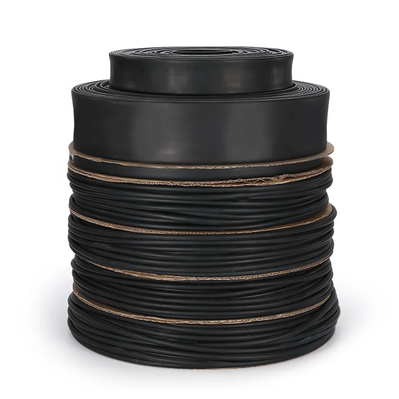 4x High Shrinkage Transparent Adhesive Semi-flexible Wear Resisting Waterproof Solvent Resistant Oil Resistant Heat Shrink Tube