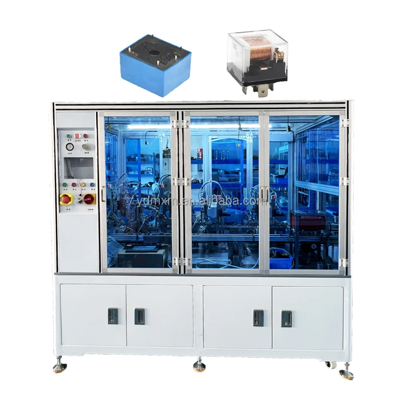 Dynamic and reed automatic insertion machine Magnetic circuit part automatic riveting machine relay productions