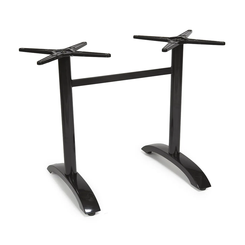 Hot sale metal antique cast aluminum cast aluminum dining twin table base for Desk Dining table Coffee table