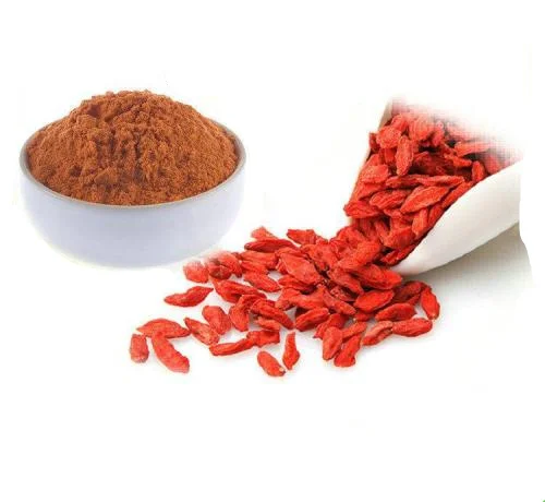 Natural Goji Juice Powder Chinese Wolfberry Lycium Barbarum Fruit Extract Water-based Halal Certified Packaged in Bottle Can