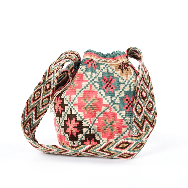 Новое поступление женские сумки wayuu Этническая сумка через плечо в стиле бохо