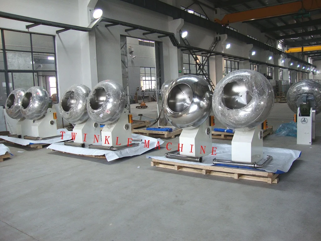 small chocolate gems machine/ chocolate beans making line