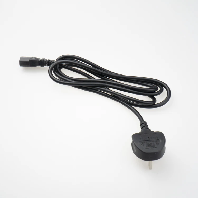 UK шнур питания для ноутбука Power кордовый кабель C19 C13 3 Pin