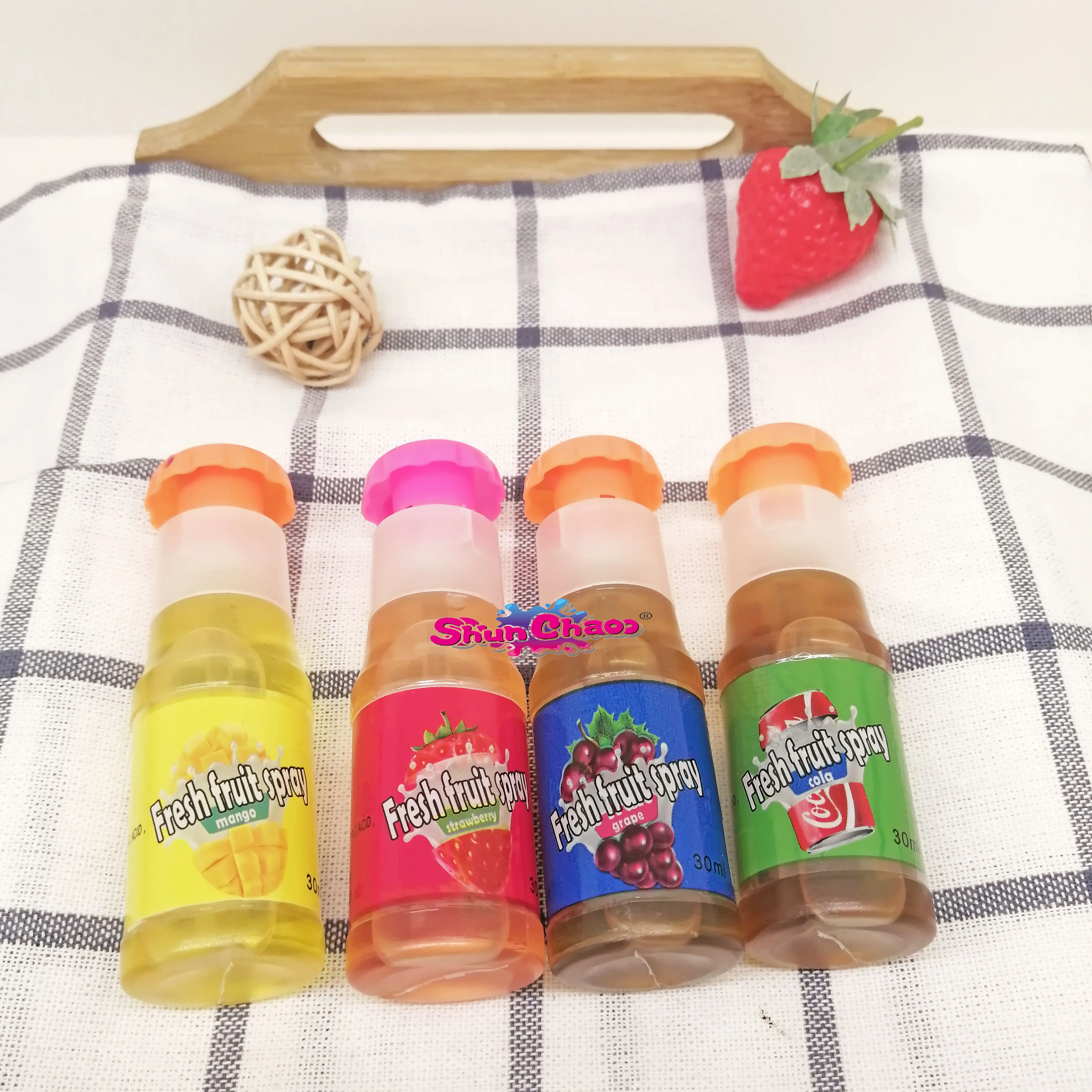 30ml Beer Bottle Shape  Delicious And Funny  Exotic Snake Fruity Flavor Liquid Spray Candy confectionery