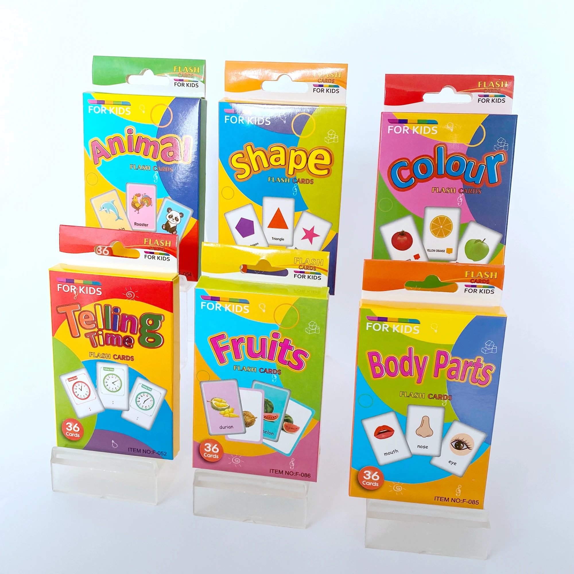 hot sale educational  English flash cards graphic memory type flash cards