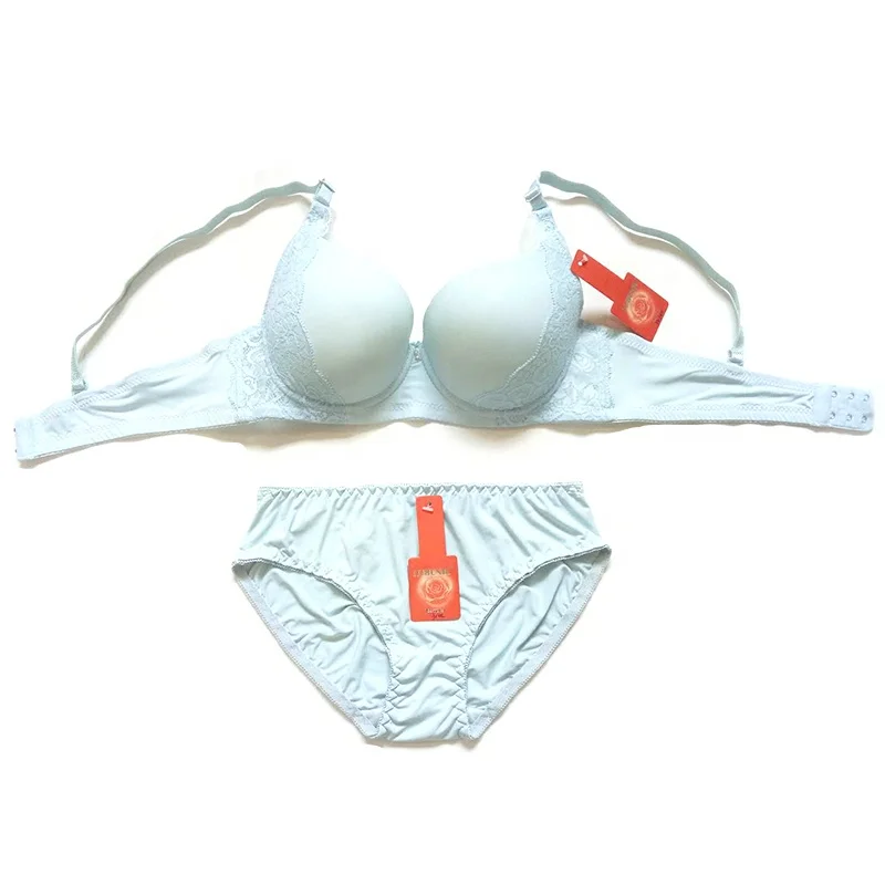 LUBUNIE Hot sale low price wholesale women bra brief sets sexy panty and bra underwear