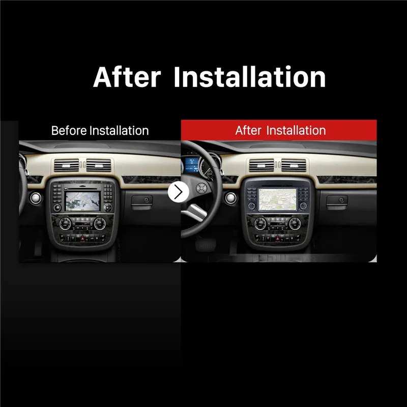 
Multimedia Gps-Navigation-System for 2006-2012 Mercedes-Benz R class W251 R280 R320 R350 R500 Audio Touch-Screen Car Android 