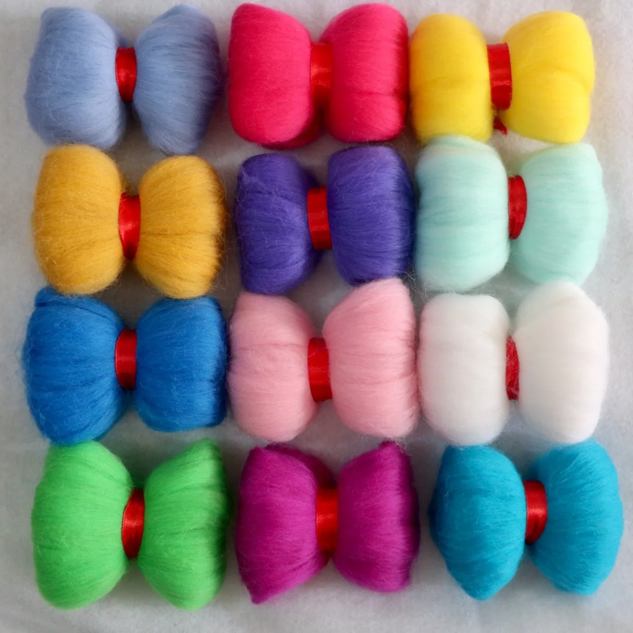 
Craft needle felting kit 50 Colors felt wool roving 