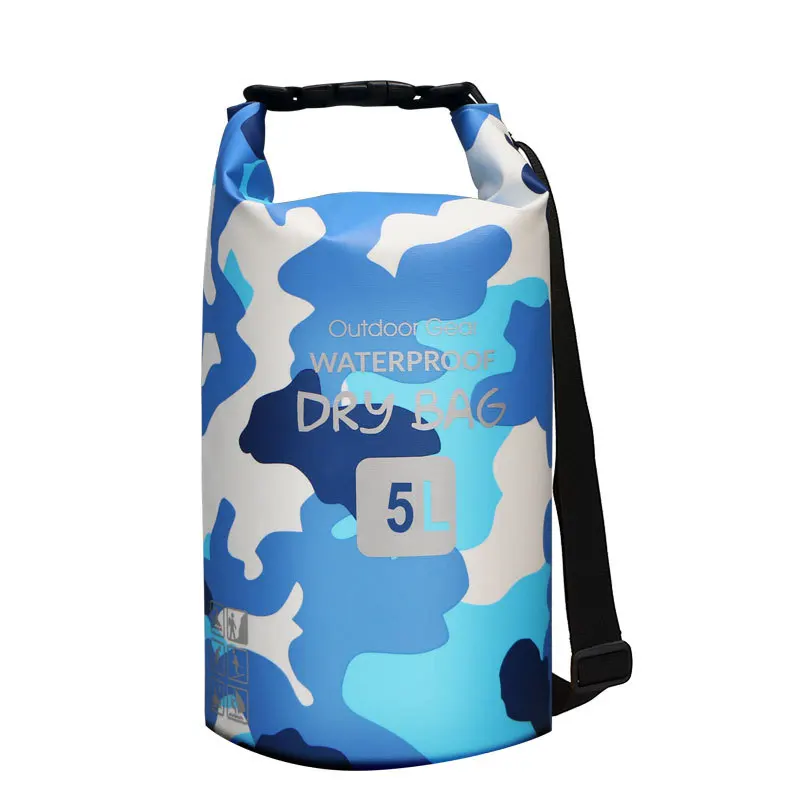 2L/3L/5L/10L Waterproof Dry Bag Pack Sack Swimming Rafting Kayaking River Trekking Floating Sailing Canoing Boating Water Bag