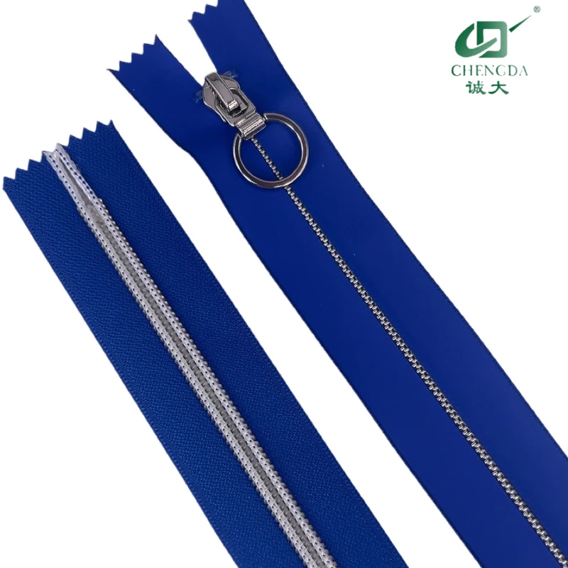 Chengda  New product Explosion 5# TPU material nylon/plastic waterproof Tape close end waterproof  zipper