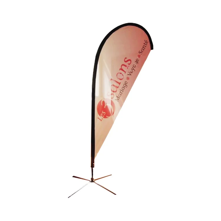 Custom Beach Flag Promotion Flying Flag Beach Flag Teardrop Banner