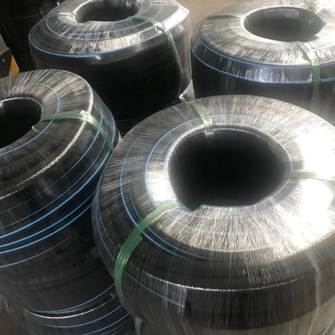 Black and Blue Self Sinking Non-weighted Aeration Pipe for Shrimp Pond