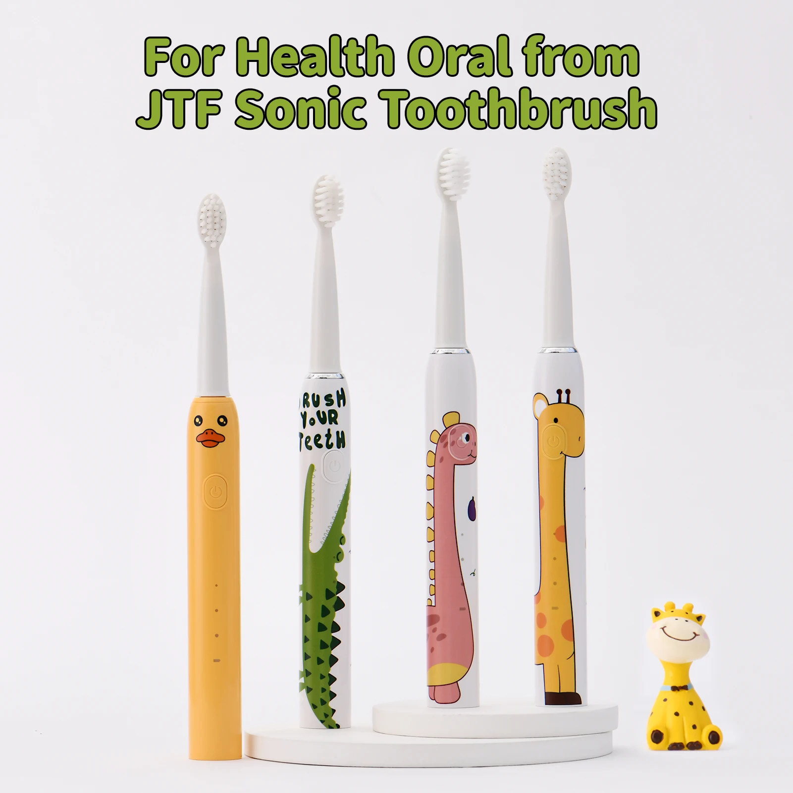 Hot Selling Cartoon Cute kids toothbrush electric Europe US child electric toothbrush